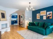 Duplex cu 3 camere in vila Rosetti renovat 