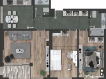 Apartament Nou 3 Camere Splaiul Unirii