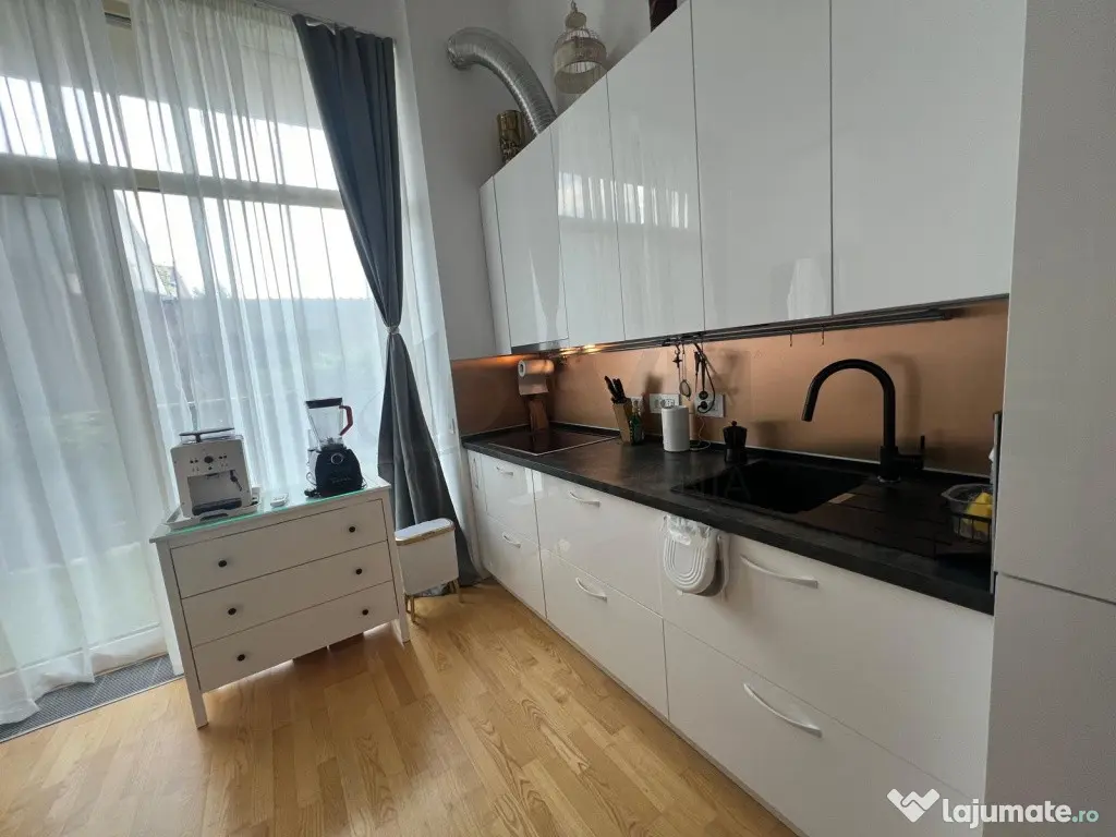Studio Dublu langa Metrou cu Gradina I Marmura ResidenceI...