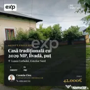 Casă tradițională cu 2029 MP, livadă, puț propriu 