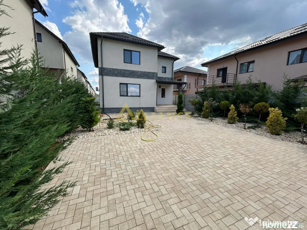 Casa Individuala - 4 camere 3 bai - Teren 566mp Popesti Leor