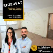 Apartament 3 camere Exercitiu parter inalt vedere bilaterala 