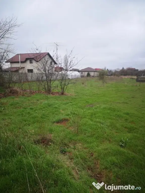 Teren intravil+proiect casa/com.Cornetu/IF la 3min de aut...