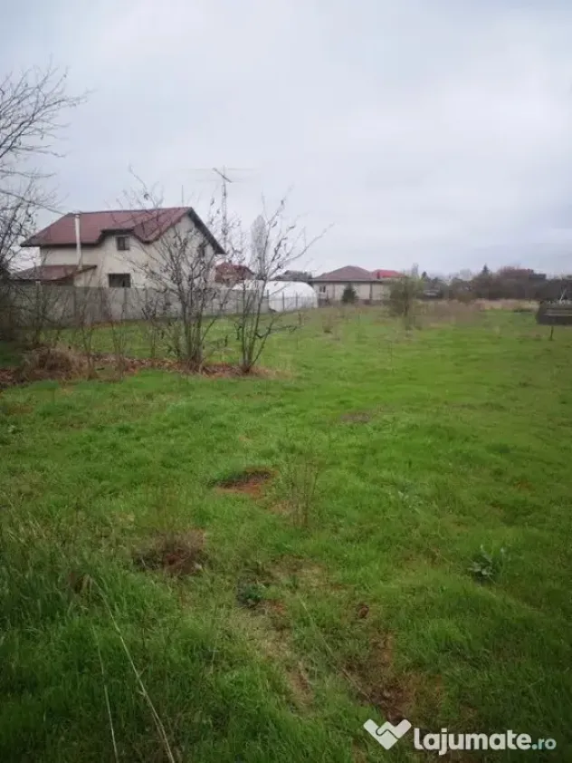Teren intravil+proiect casa/com.Cornetu/IF la 3min de aut...
