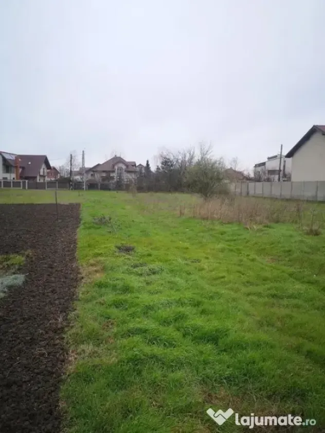 Teren intravil+proiect casa/com.Cornetu/IF la 3min de aut...