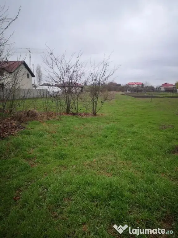 Teren intravil+proiect casa/com.Cornetu/IF la 3min de aut...