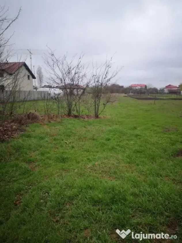 Teren intravil+proiect casa/com.Cornetu/IF la 3min de aut...