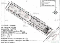 Teren intravil+proiect casa/com.Cornetu/IF la 3min de aut...