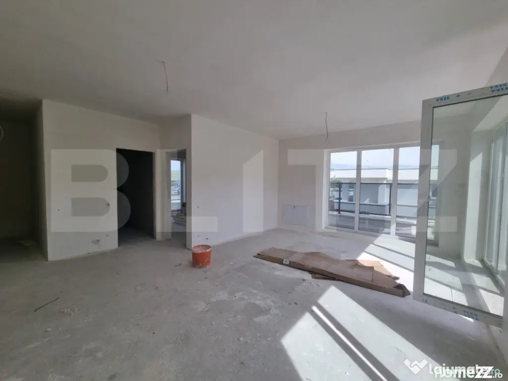 Apartament cu CF, 2 camere, 48 mp, terasa 30mp, zona Vivo Ma