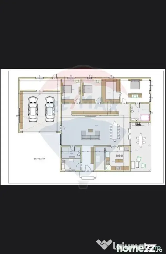 DE VANZARE Teren parcelabil cu proiect de casa si utilitati
