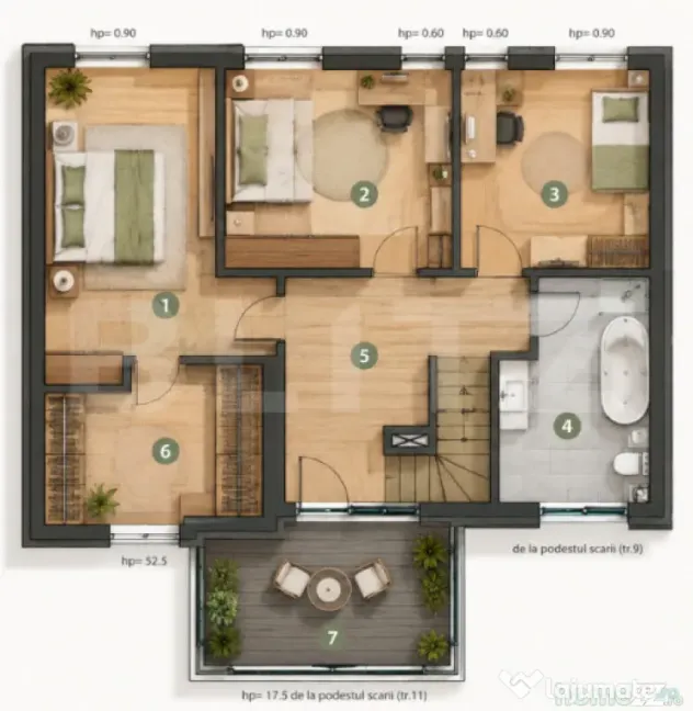 Vile Individuale 4 Camere – Rediu | Complex Privat | La 5