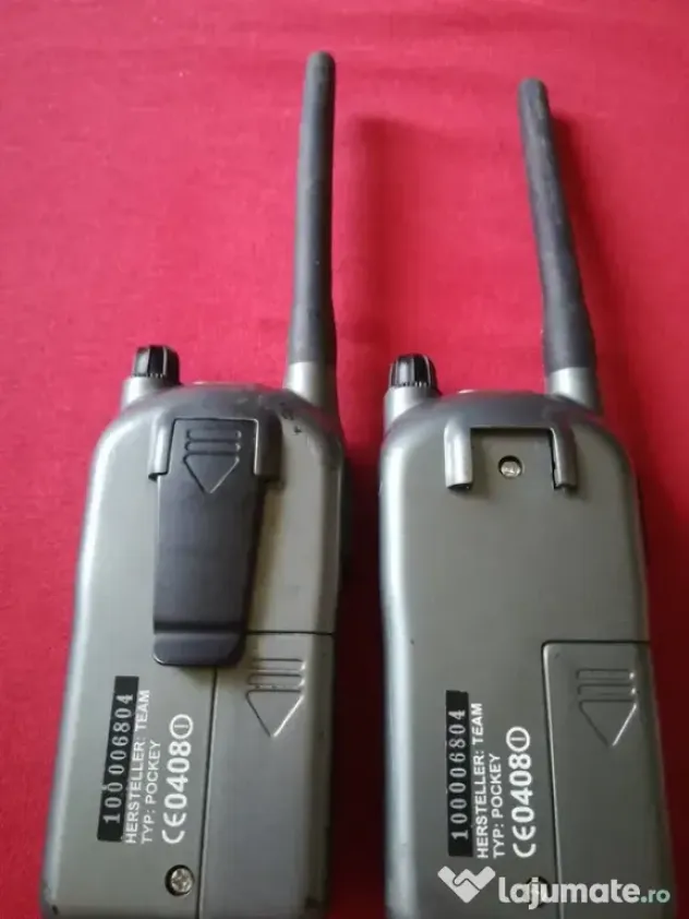 Walkie Talkie Pockey 9 V