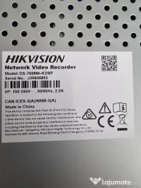 NVR Hikvision, Hard disk 4 TB western digital 