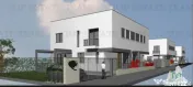 Vila individuala cuplata, in complex rezidential modern, cu 