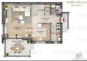 Vila individuala cuplata, in complex rezidential modern, cu 