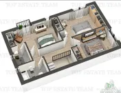 Vila individuala cuplata, in complex rezidential modern, cu 