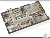 Vila individuala cuplata, in complex rezidential modern, cu 
