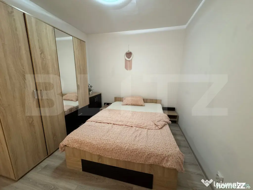 Apartament 2 camere, 50 mp+balcon, zona Topografului