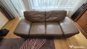 Set canapele KIKA 3+2+1+1 piele naturala taupe 