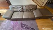 Set canapele KIKA 3+2+1+1 piele naturala taupe 