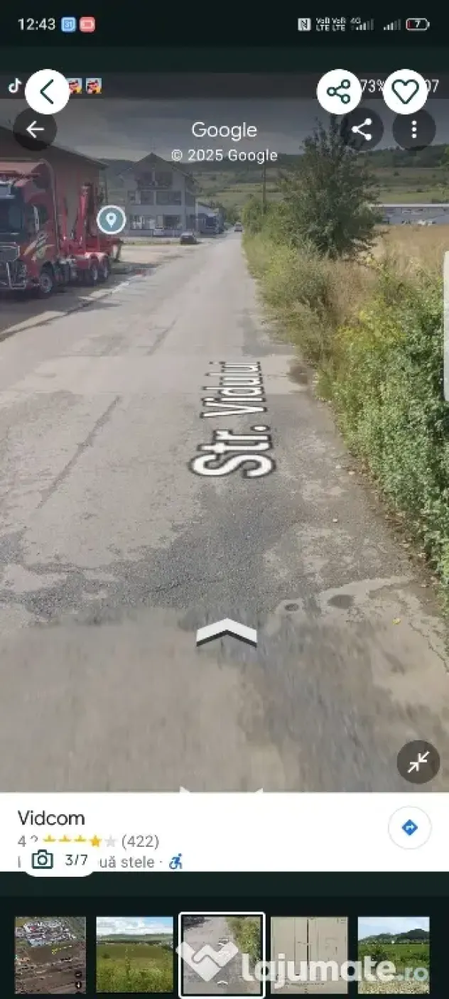 Teren intravilan Luna de sus Cluj Floresti