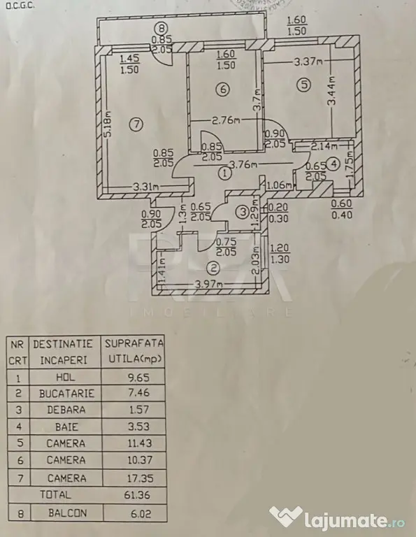 3 camere-decomandat-Etaj 5/10-Petre Ispirescu