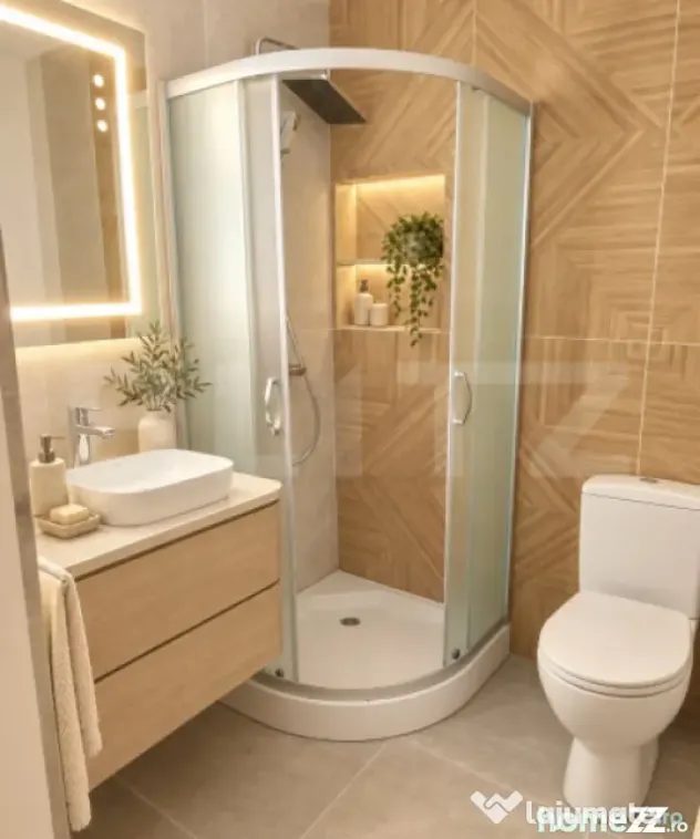 INTABULAT !! BLOC NOU !! Apartament 2 camere, 51.10 mp, zona - Iasi (Iasi)