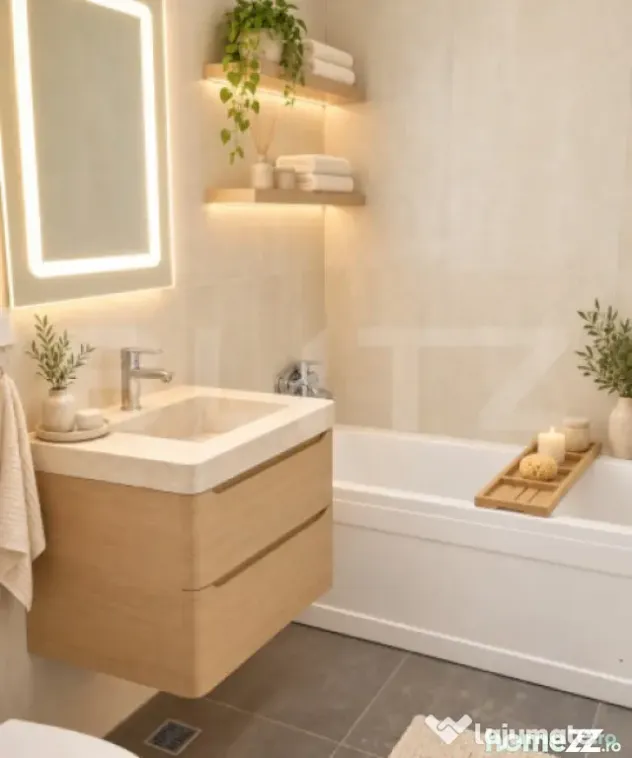 INTABULAT !! BLOC NOU !! Apartament 2 camere, 51.10 mp, zona - Iasi (Iasi)