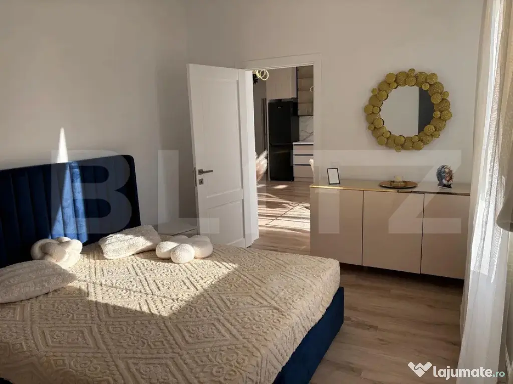 Apartament 2 camere, 51 mp, parcare, zona Cetății