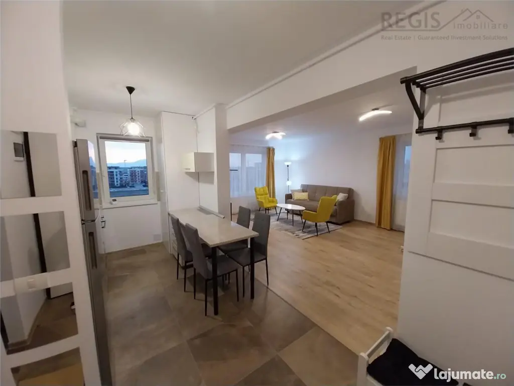Apartament 2 camere modern - utilat - mobilat complet langa
