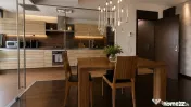 Apartament mobilat de inchiriat compelx cu piscina si paza 