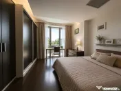 Apartament mobilat de inchiriat compelx cu piscina si paza 