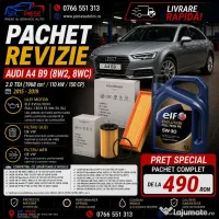 Pachet de revizie complet pentru Audi A4 B9 2.0 TDI!