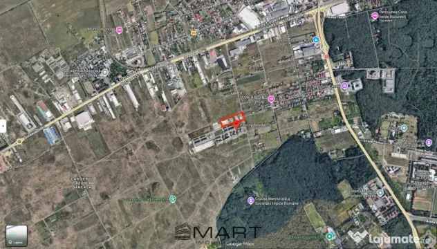 Teren intravilan cu PUZ 1Ha zona Padurea Baneasa