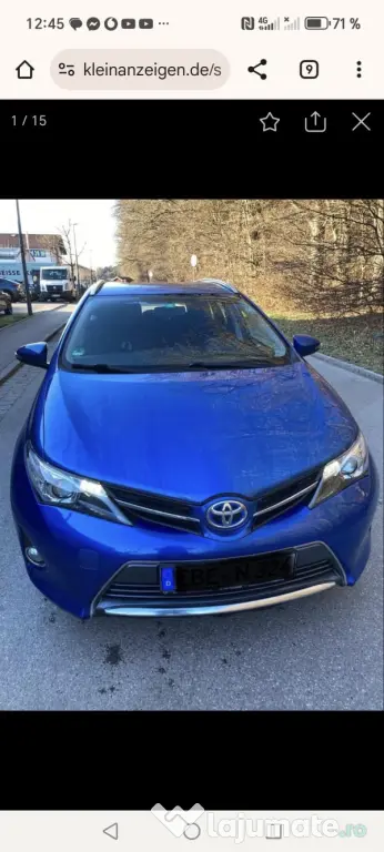 Toyota AURYS hibrid