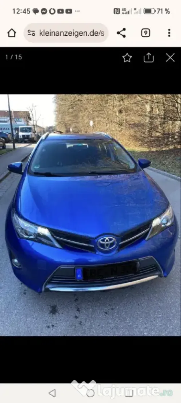 Toyota AURYS hibrid