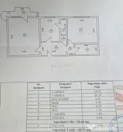 2 camere Mall Vitan decomandat, inst. schimb., et. 3, an 199