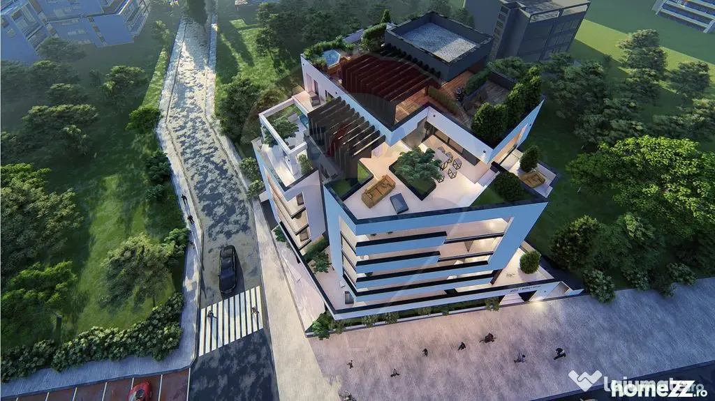 Penthouse de lux cu rooftop și lift privat I Elegant Hou...