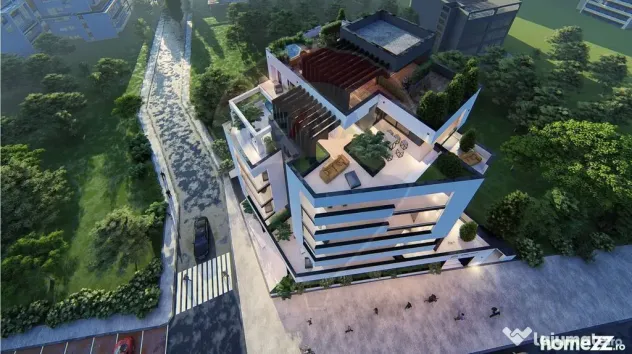 Penthouse de lux cu rooftop și lift privat I Elegant Hou...