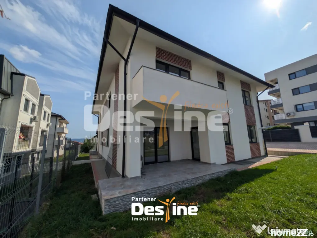 Duplex modern P+1+Pod 120 mp 4 camere finisaje premium pozi?