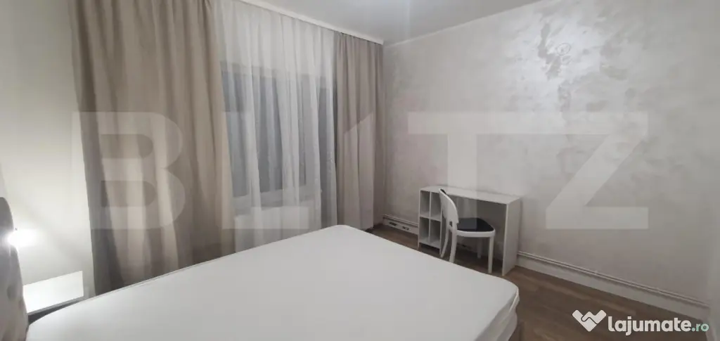 Apartament 4 camere 90mp Modern, centrala proprie, 1 Mai
