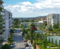Apartament 2 camere, 58 mp, terasa 63 mp, proiect nou nZEB, 
