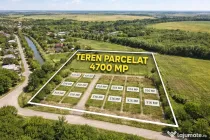 Teren intravilan 4.700 mp loturi de 500 mp lângă Bucure...