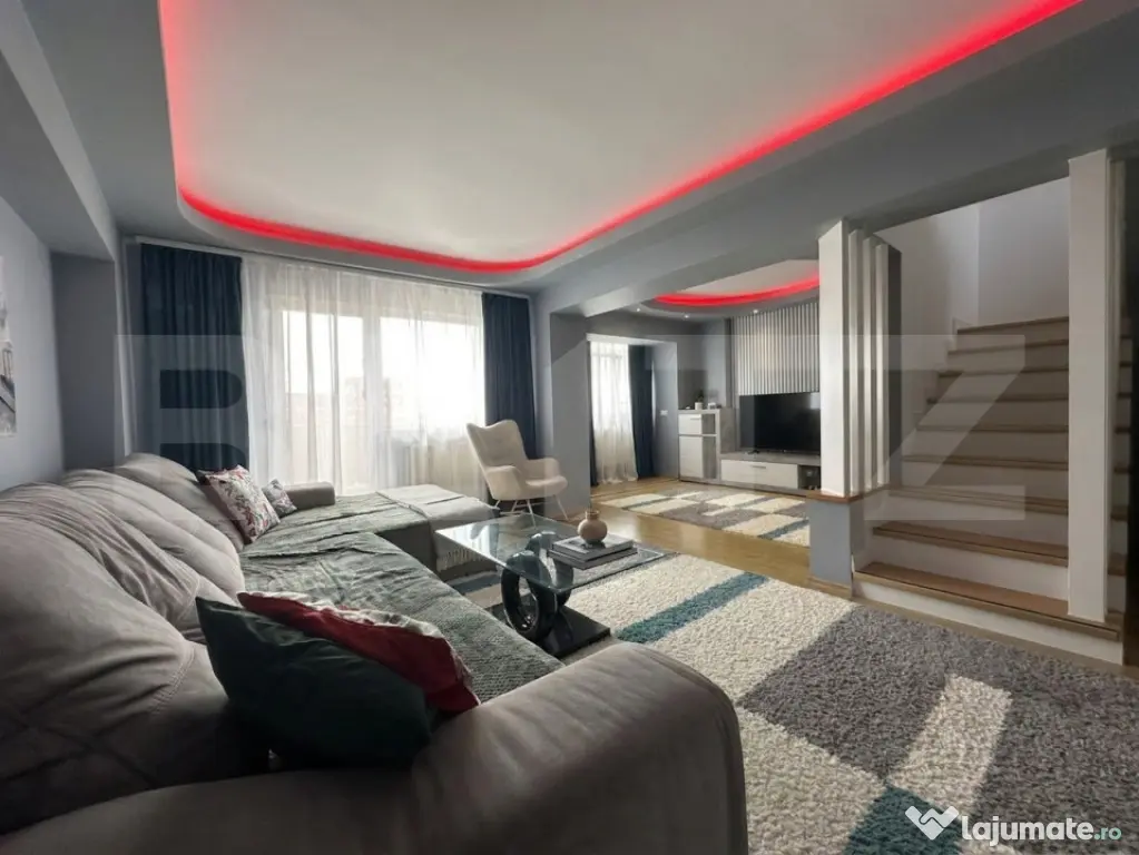 Apartament tip duplex cu 4 camere de închiriat | Zona Progr