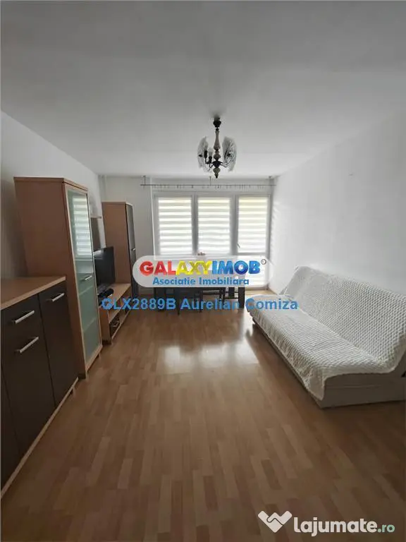 Garsoniera pentru inchiriat Obor/sp 28/etaj 3/mobilata/utila
