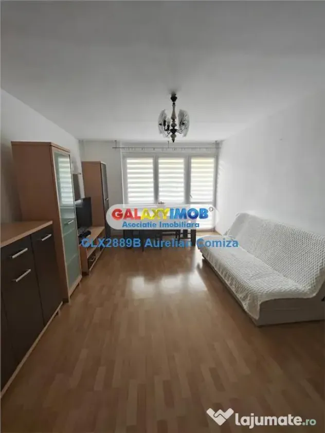 Garsoniera pentru inchiriat Obor/sp 28/etaj 3/mobilata/utila