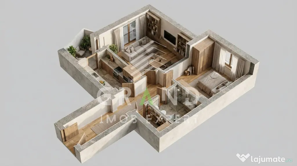 Oportunitate de Renovare! 2 Camere Decomandate | Lângă La