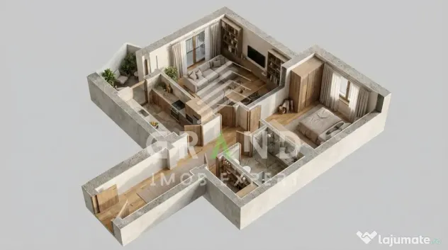 Oportunitate de Renovare! 2 Camere Decomandate | Lângă La