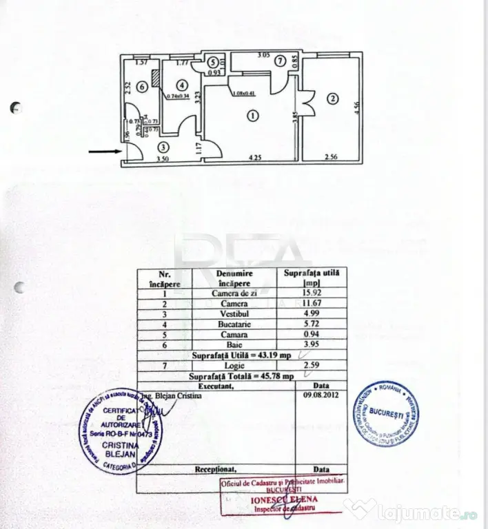 Ap - 2 camere Sun Plaza