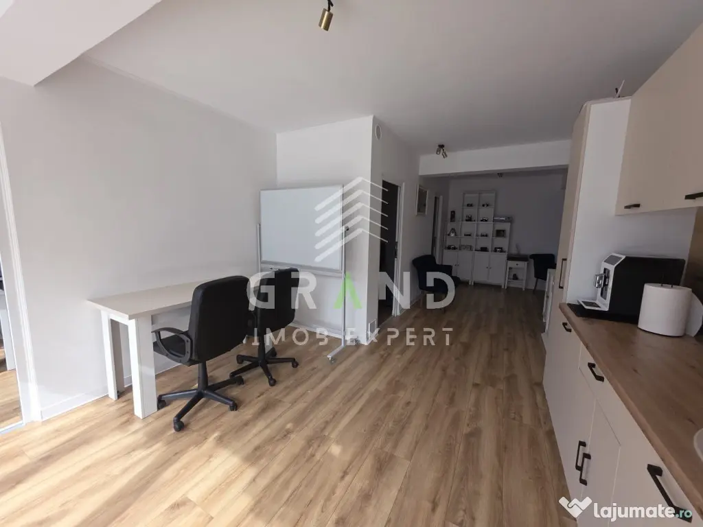 SPAȚIU DE BIROURI CU TERASĂ PRIVATĂ ȘI 2 PARCĂRI | ZONA